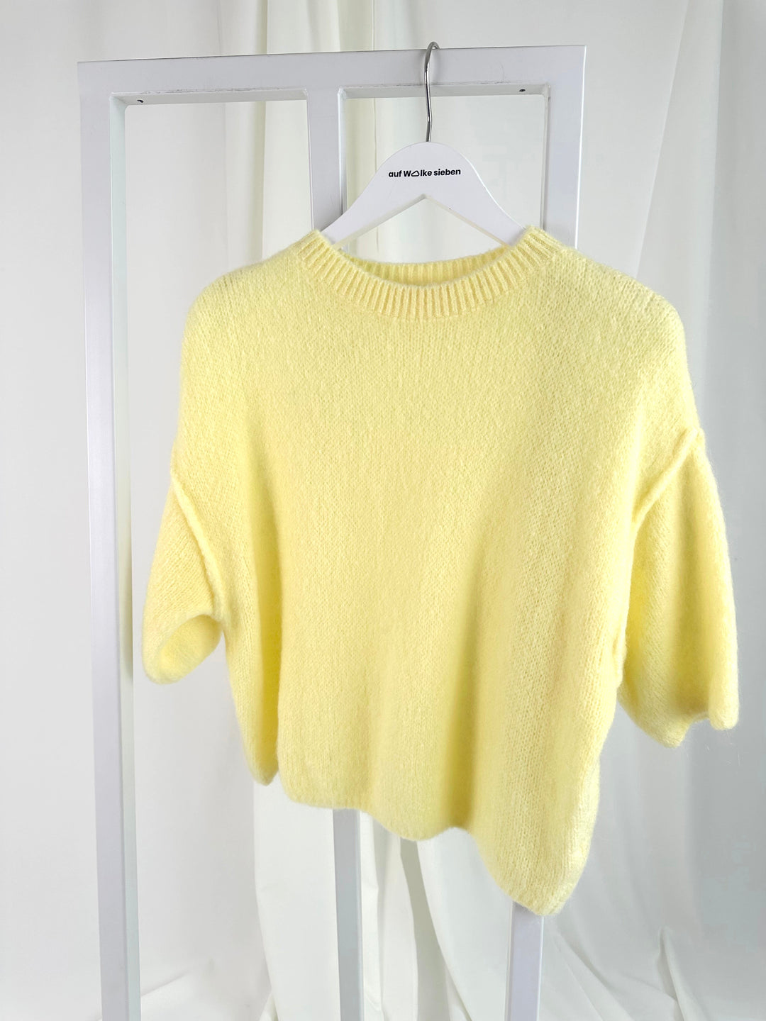 KNIT SHIRT SOFT YELLOW