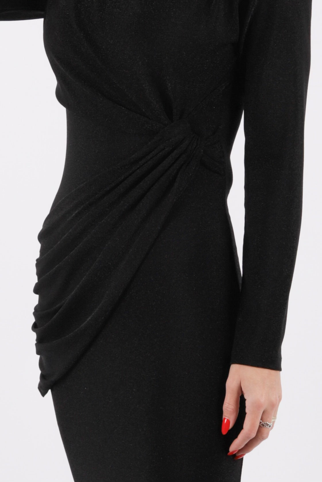 DRESS GLITTER BLACK
