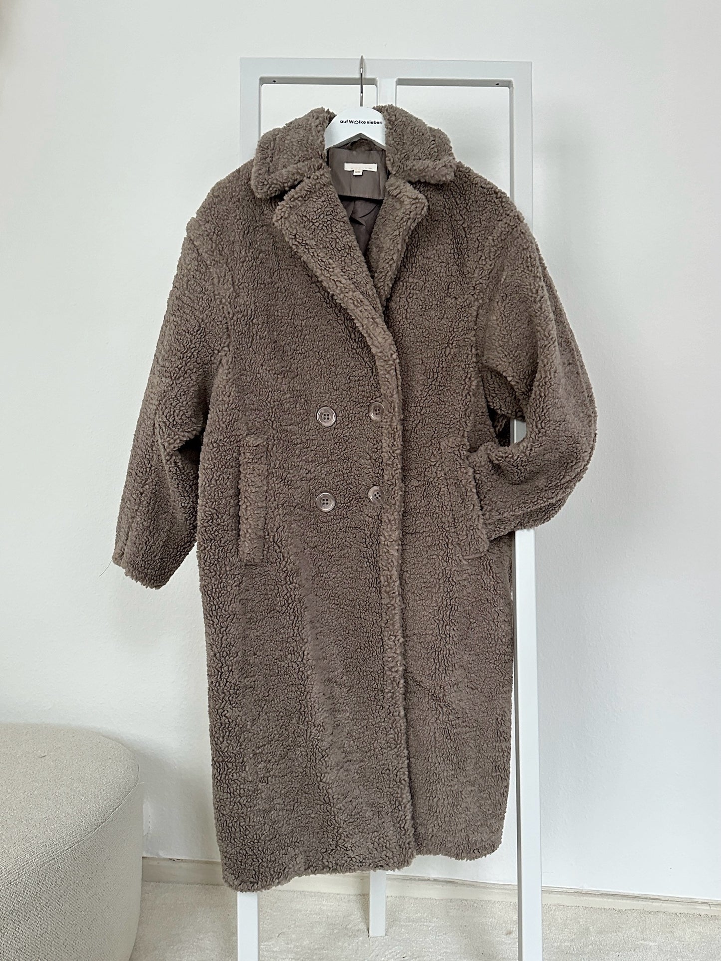 TEDDY COAT TAUPE