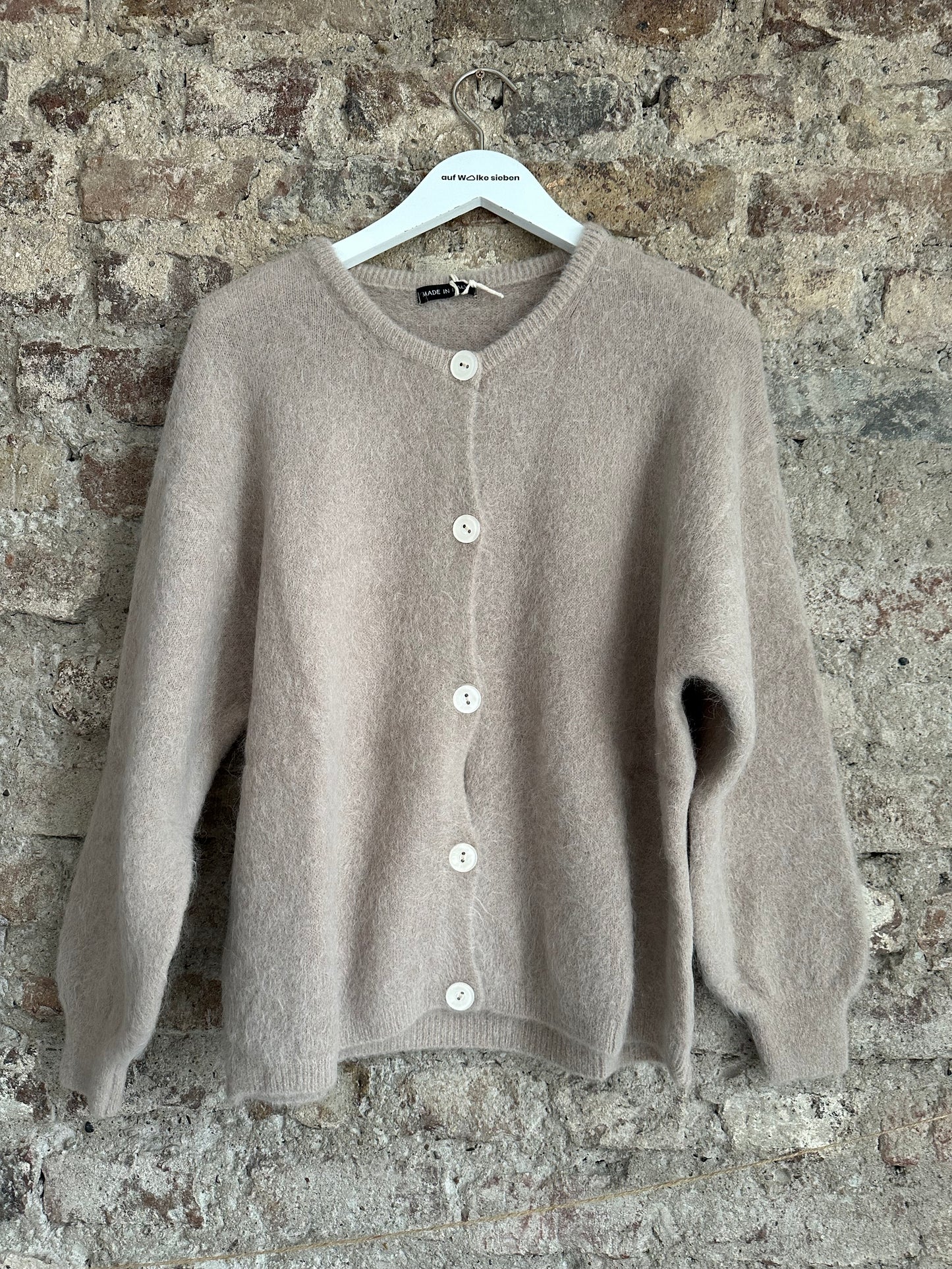 SUPER SOFT CARDI BEIGE