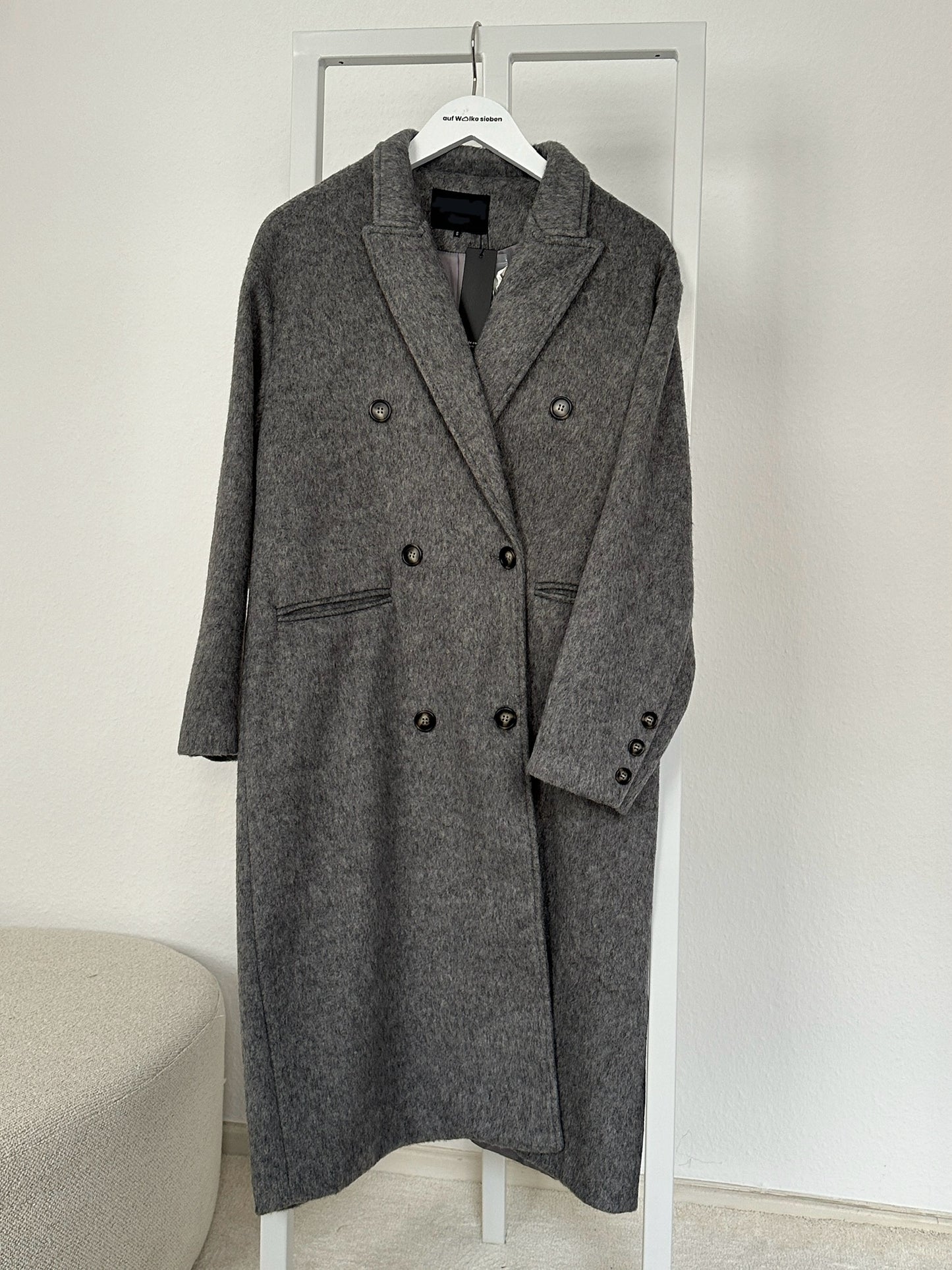WOOL COAT GREY