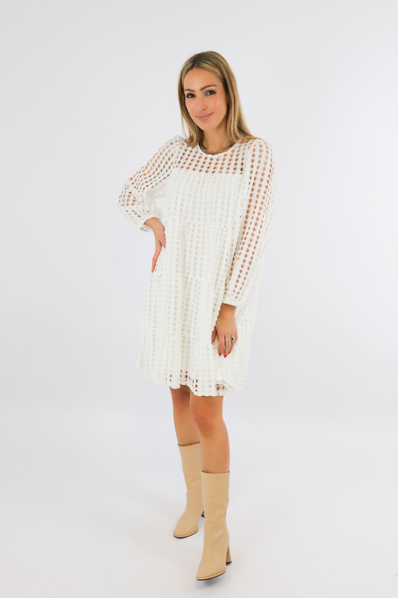 BROOKE DRESS WHITE