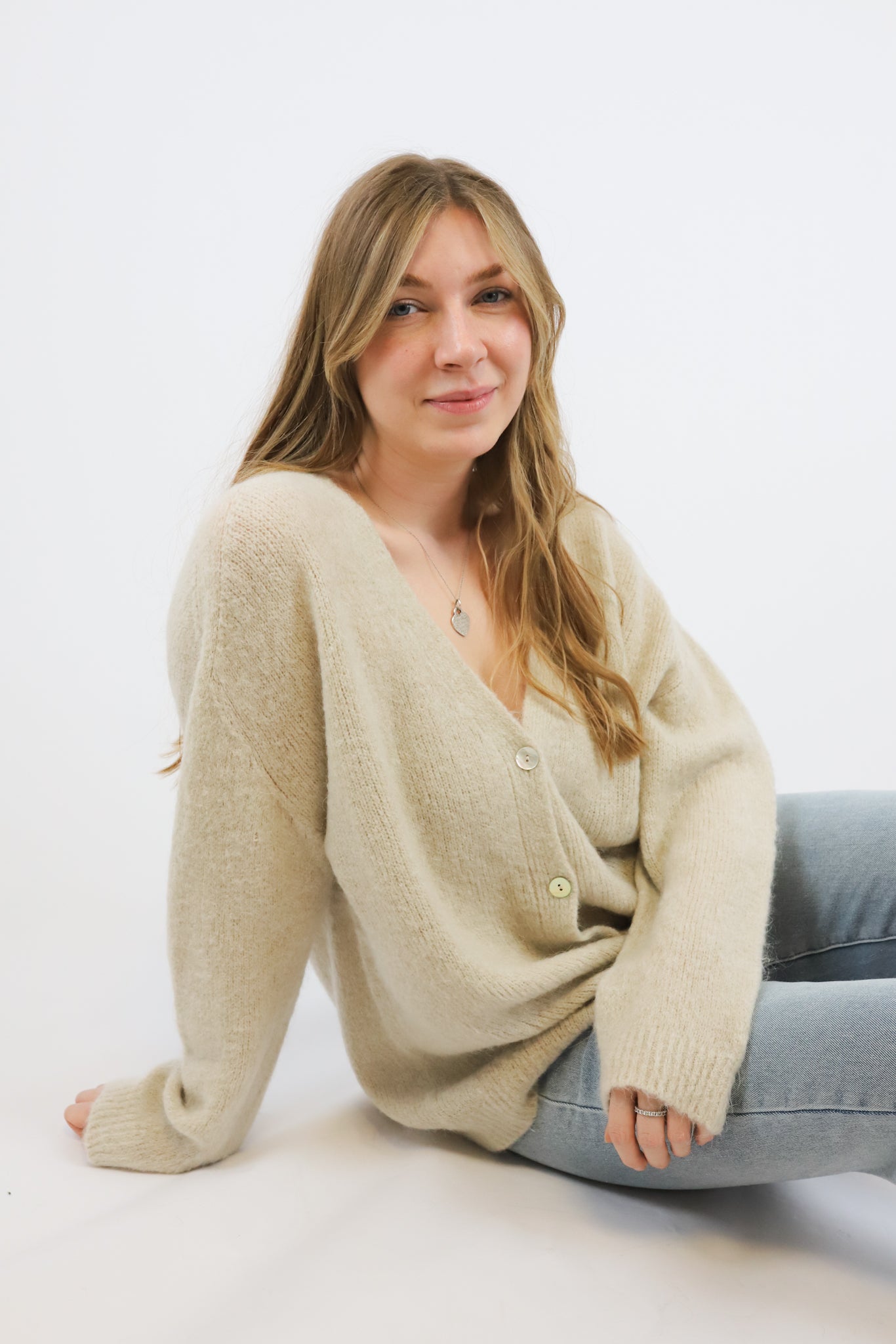 SAND CARDI