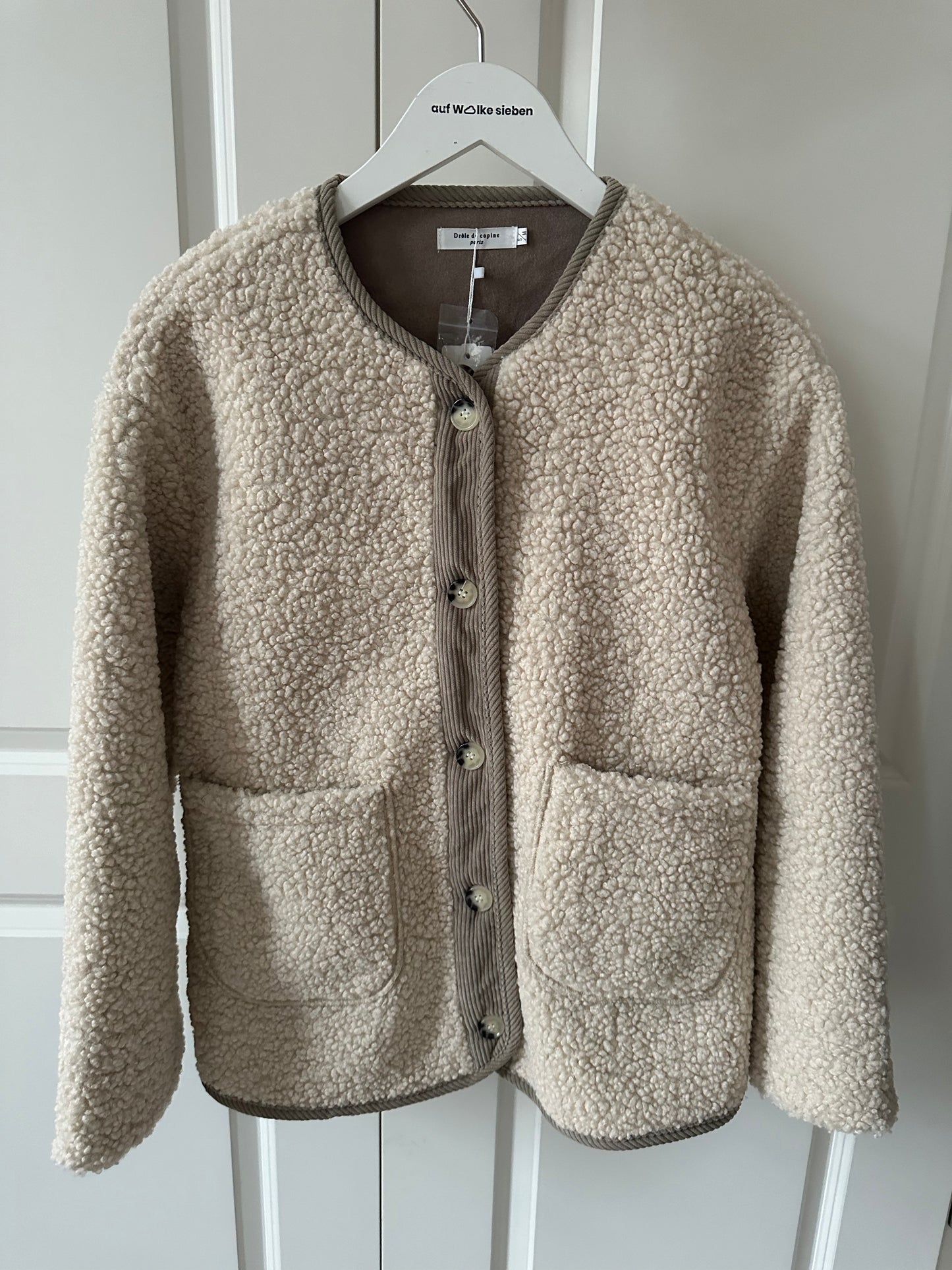 TEDDY JACKET BEIGE