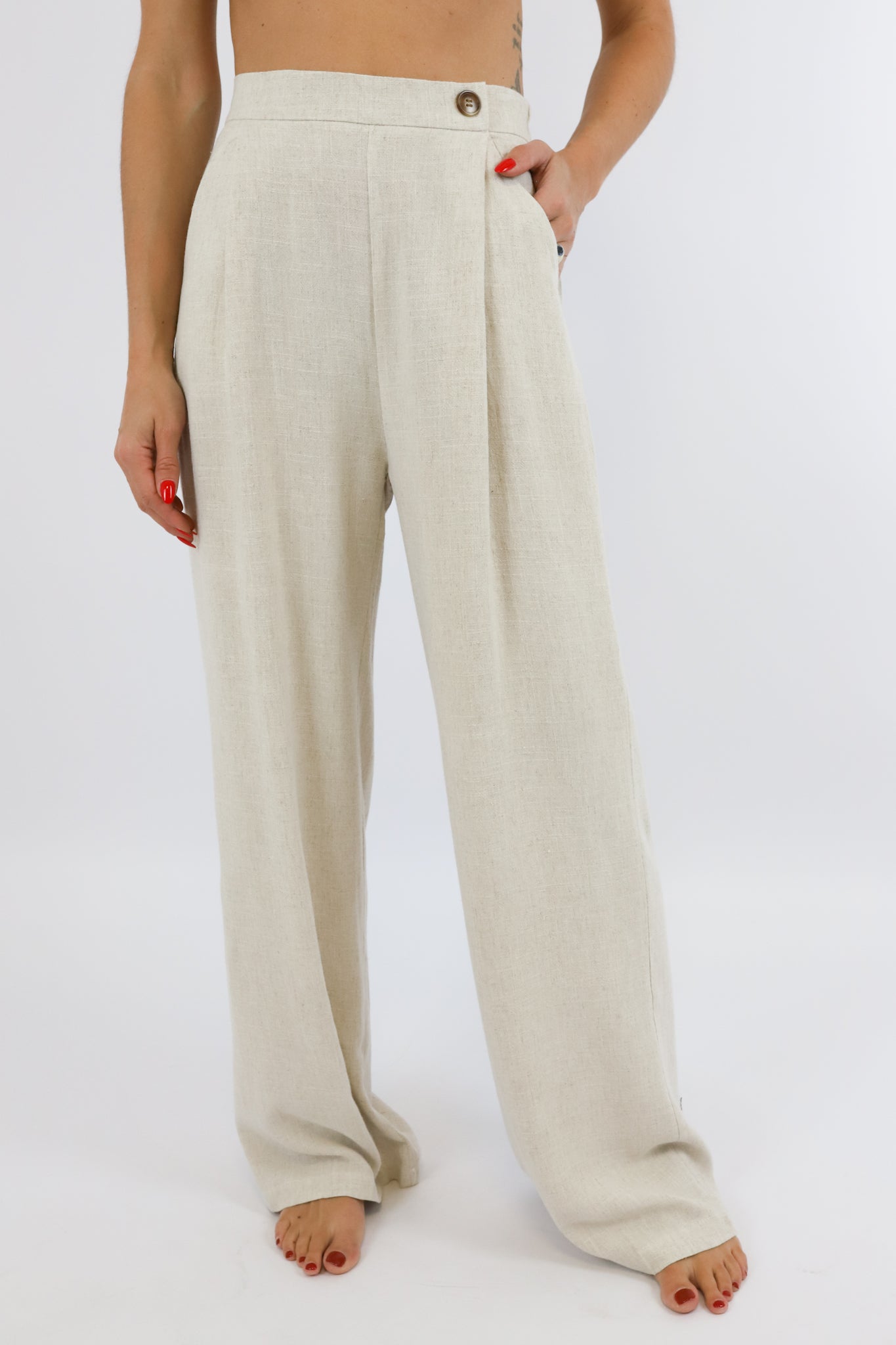 FABIOLA TROUSERS BEIGE
