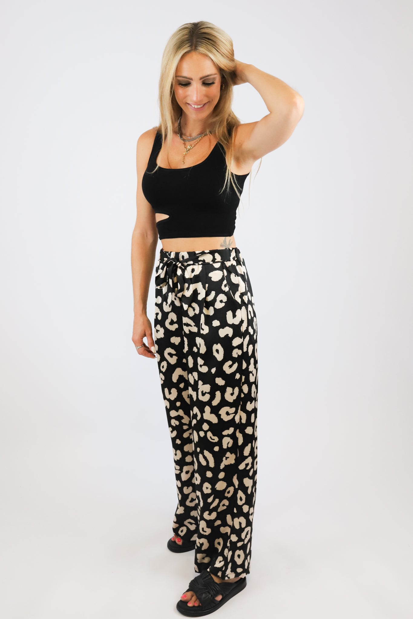 LEO TROUSERS BLACK