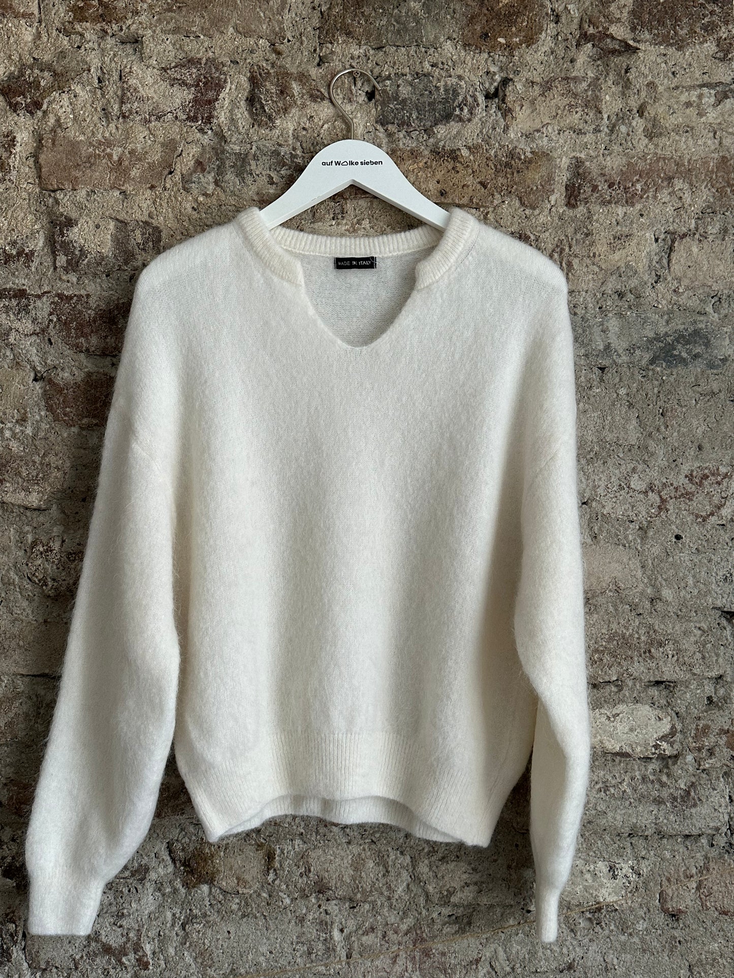 SUPER SOFT PULLOVER OFF-WHITE