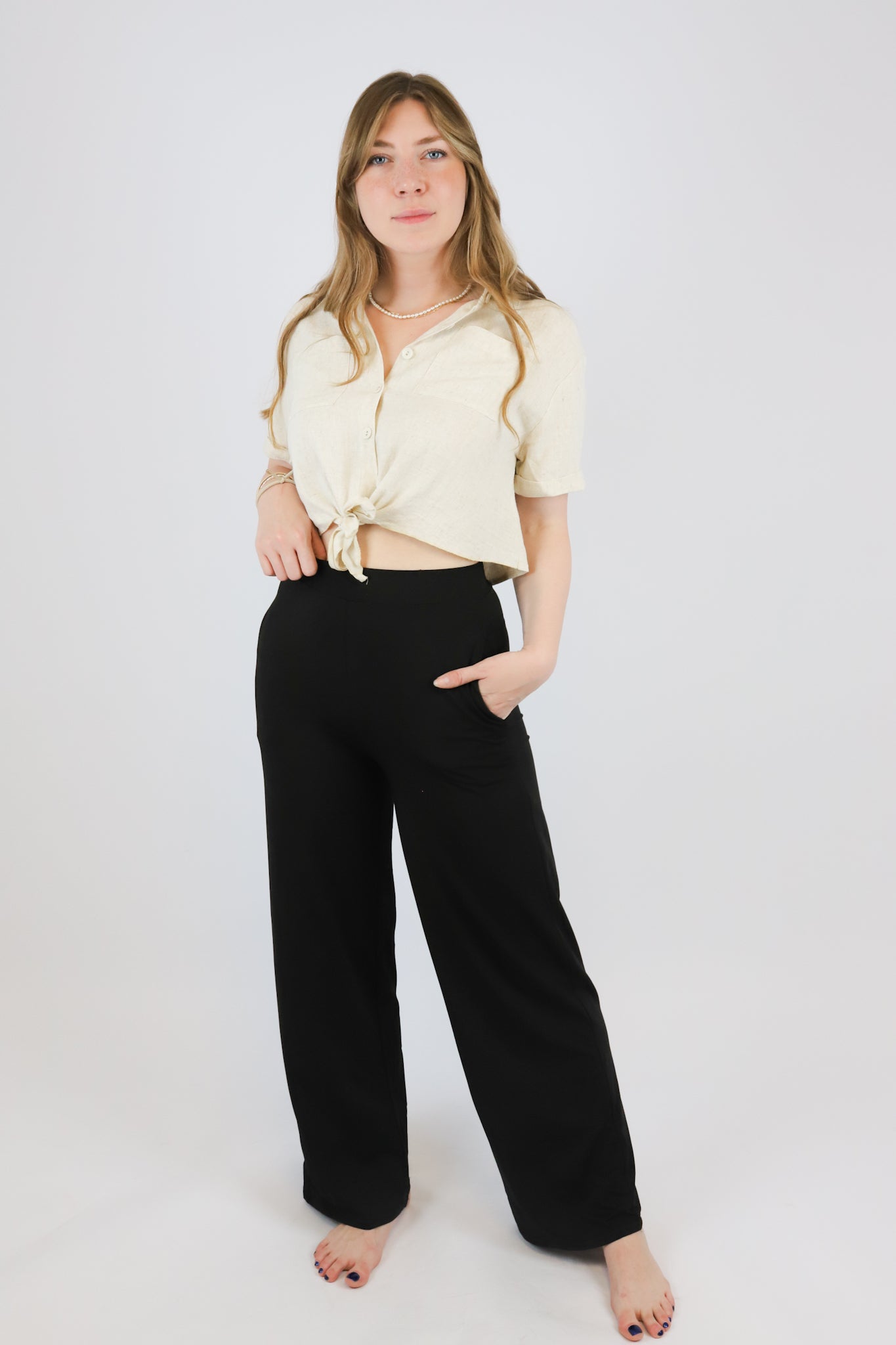 FLARE LEGGINGS BLACK