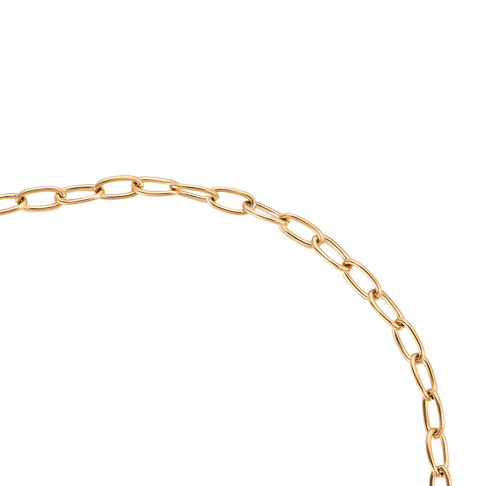 SEILA EDELSTAHL KETTE GOLD