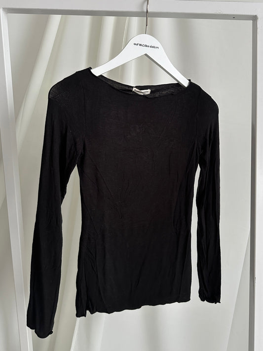 SOFT TOUCH LONG SLEEVE BLACK