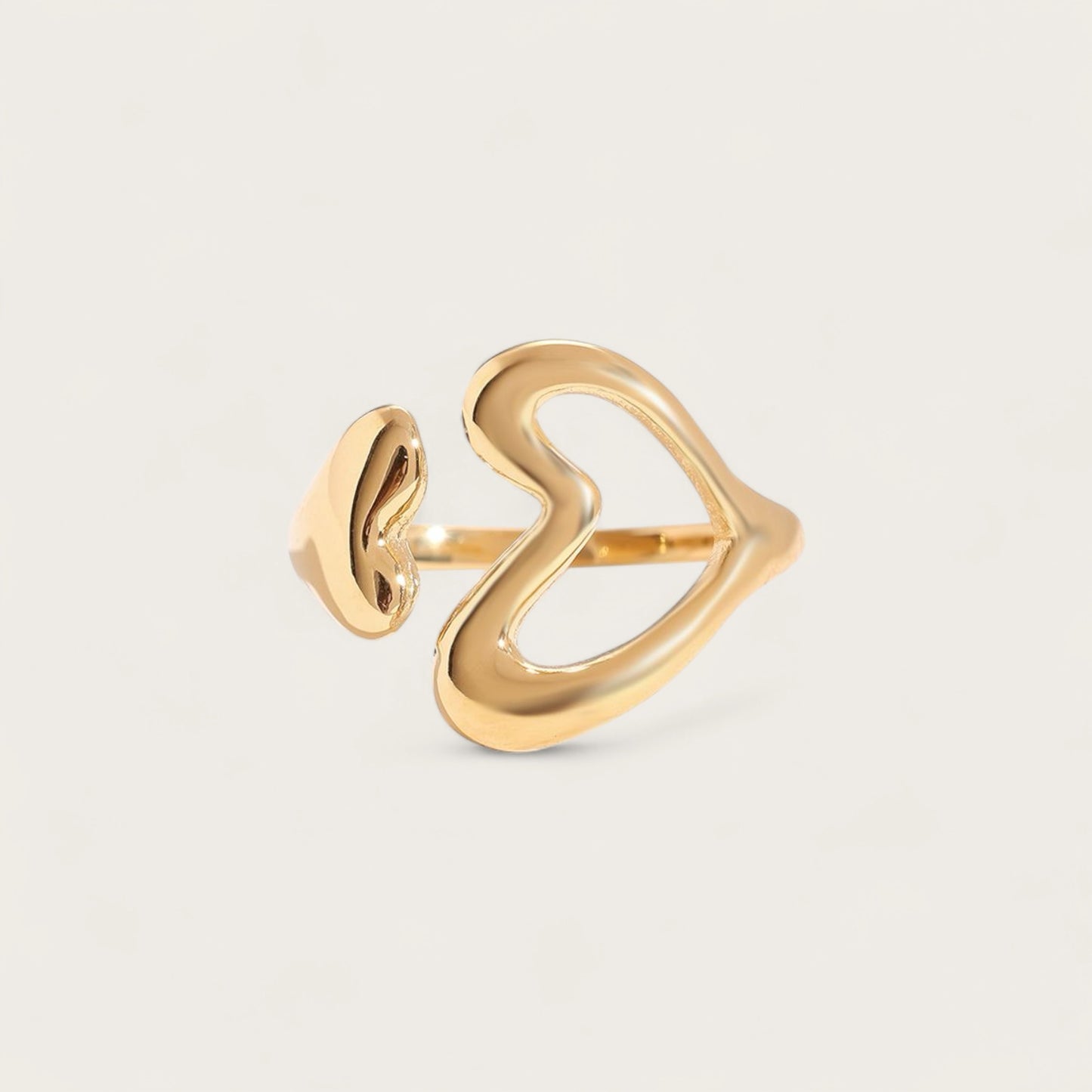 HEARTS HUG RING GOLD