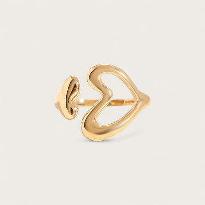 HEARTS HUG RING GOLD