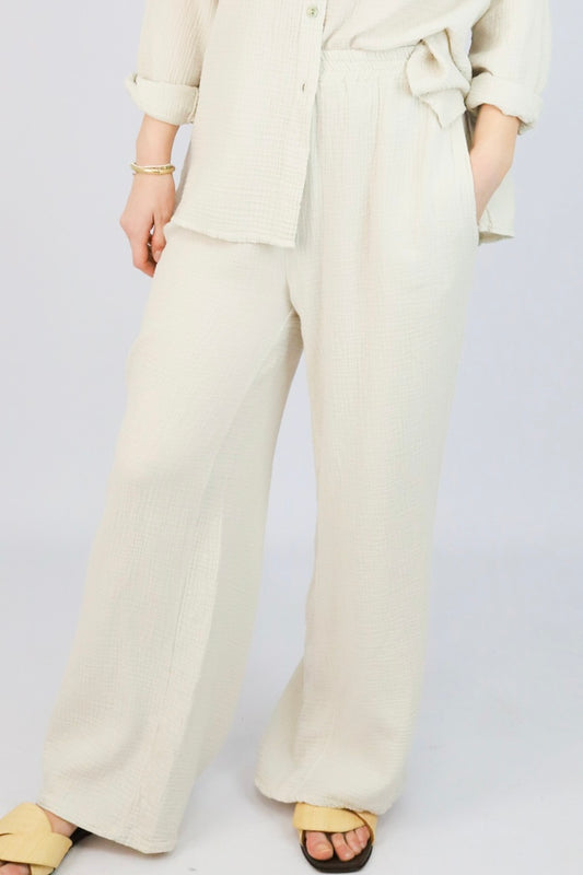 FILLINA TROUSERS BEIGE