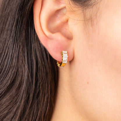 SHINY EARRINGS MINI GOLD