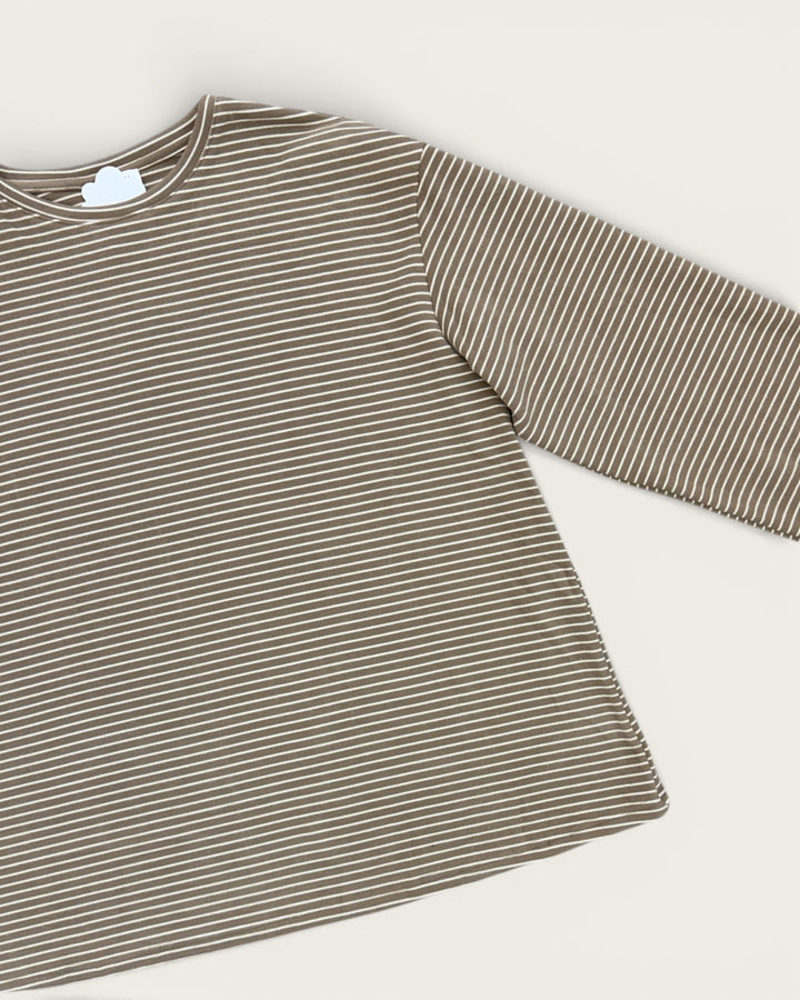 SOFT OVERSIZED SHIRT TAUPE