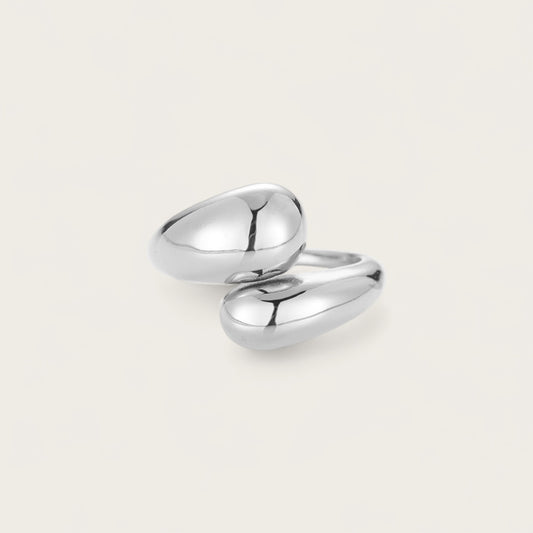 HUGGY RING SILVER