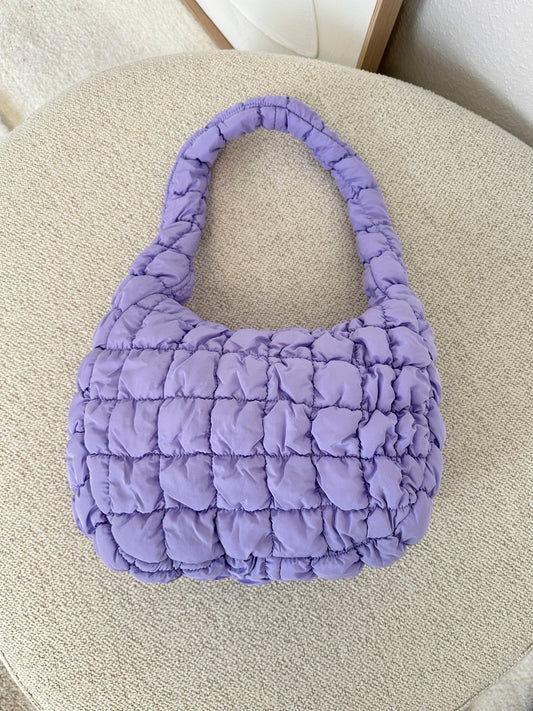 PUFFER BAG SMALL LILAC