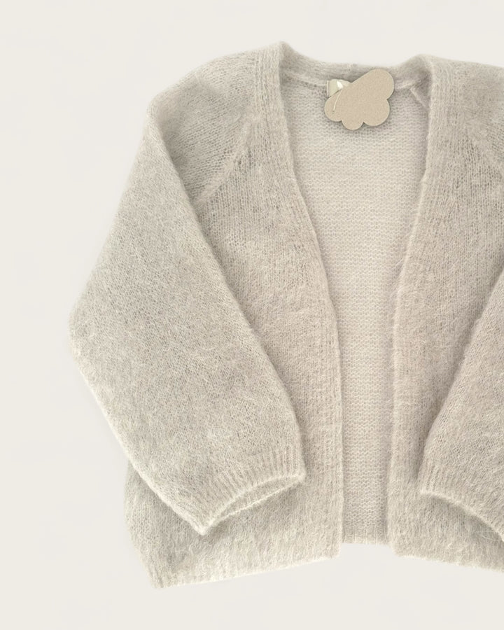 CARDIGAN MOHAIR IVORY
