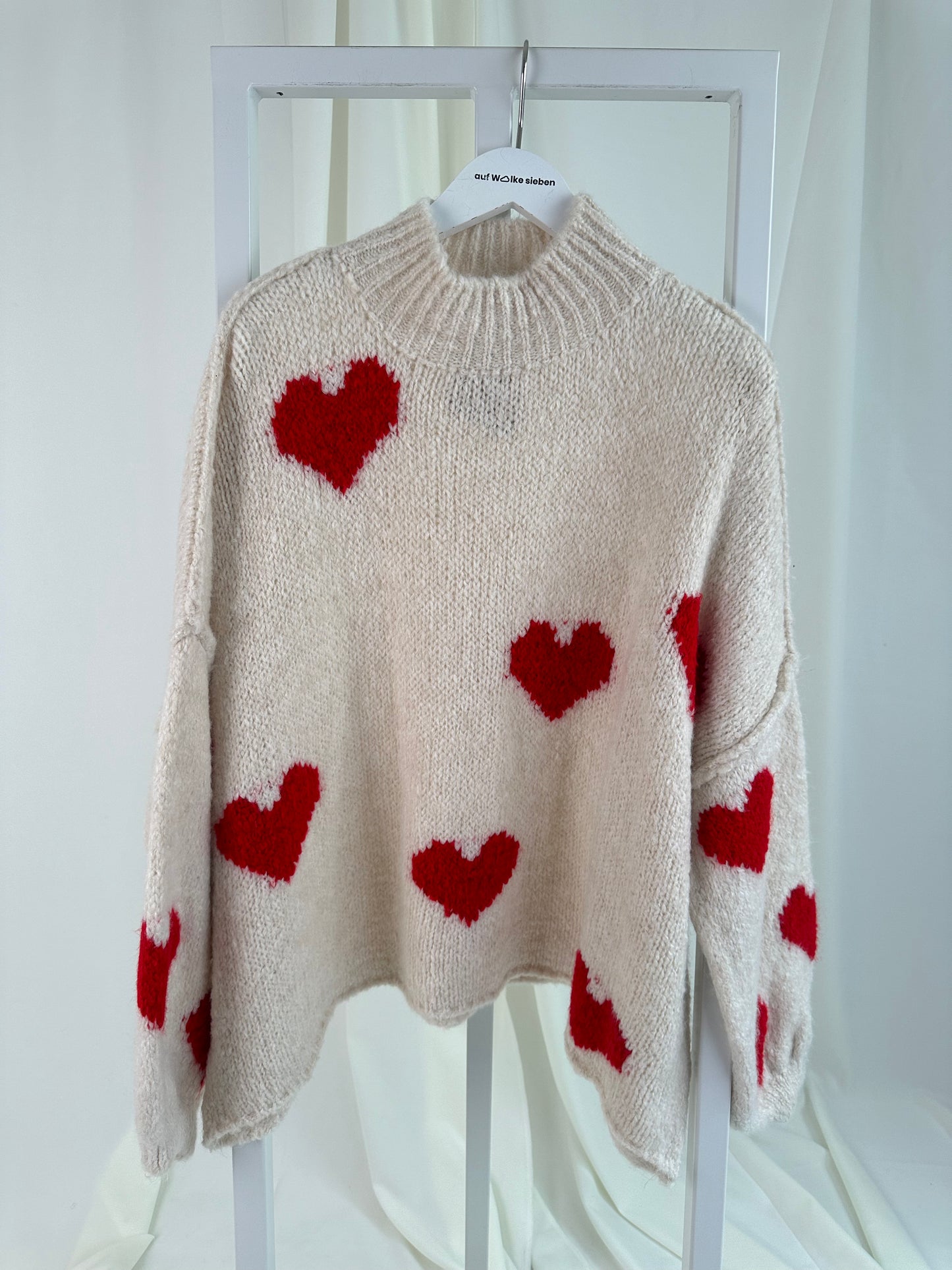 PULLOVER LOVE RED