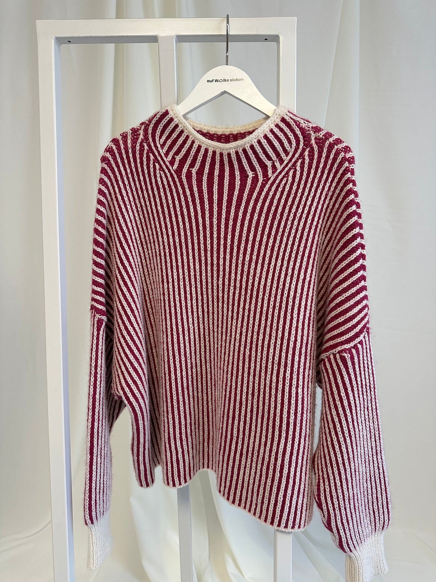 PULLOVER BERRY STRIPES