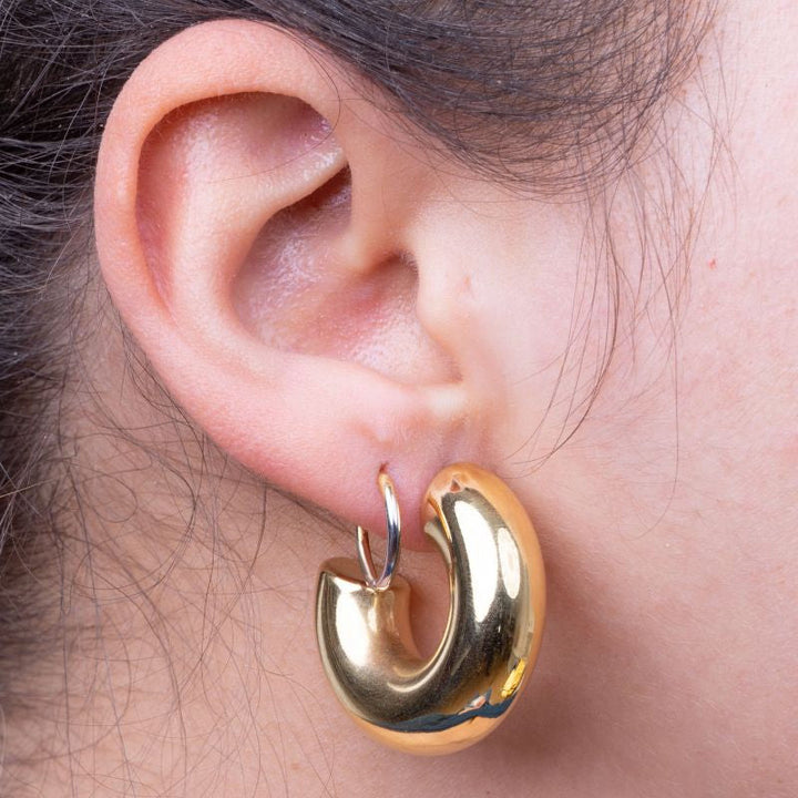 BOLD EARRING GOLD