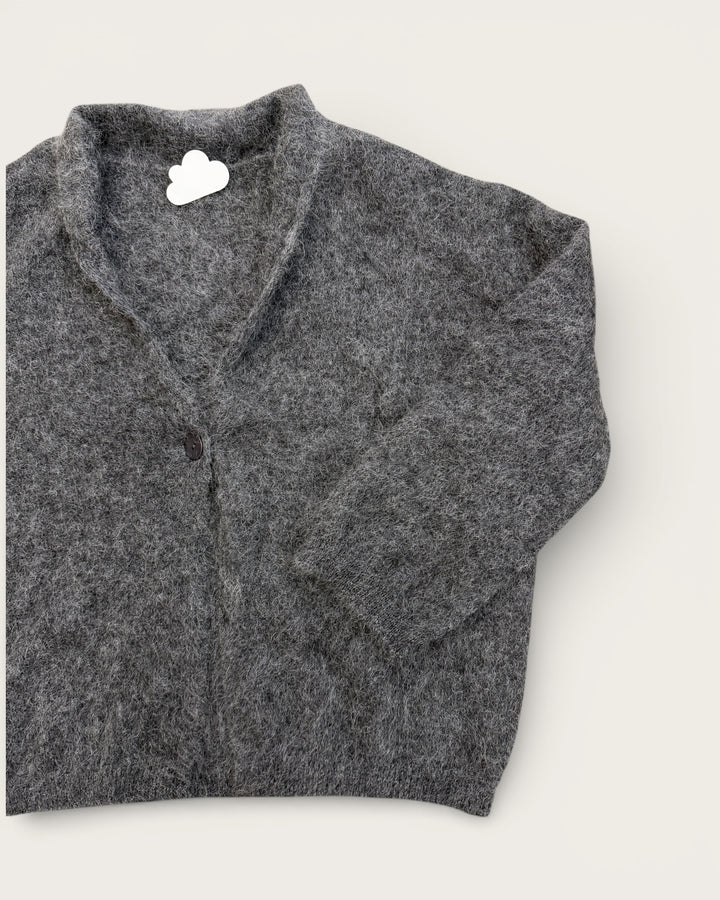 SUPER KNIT MOHAIR CARDI