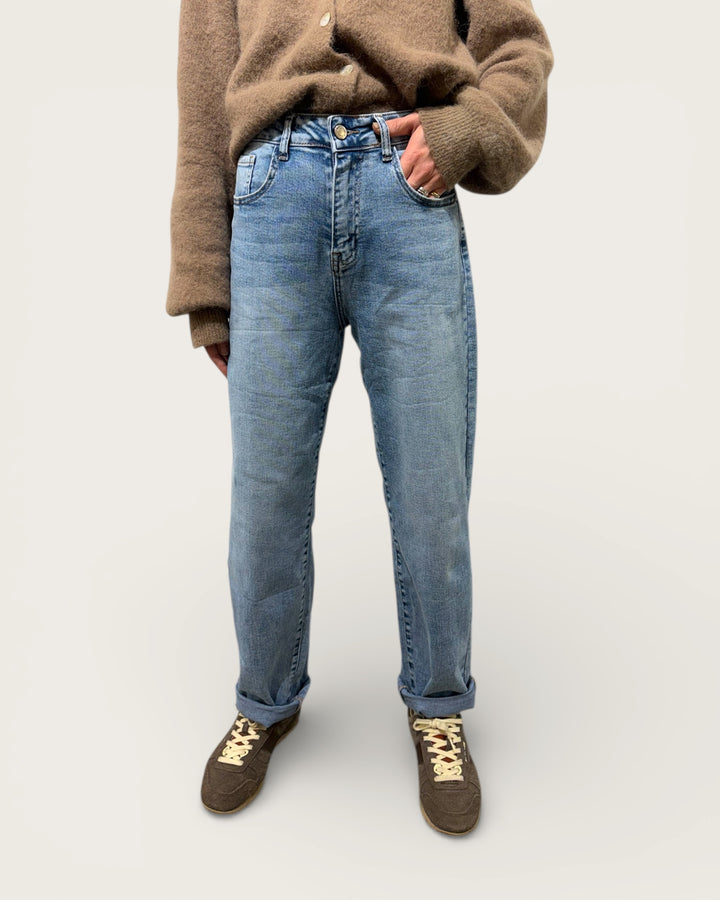 BALLOON JEANS LIGHT BLUE