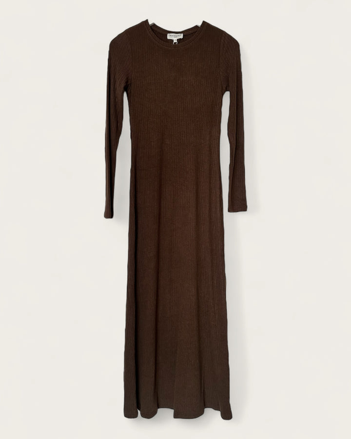 SORINA DRESS CHOCO