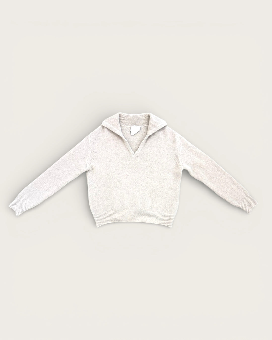 POLO PULLOVER BEIGE