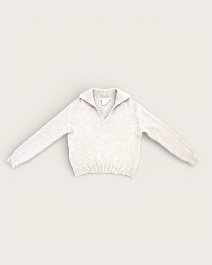 POLO PULLOVER BEIGE