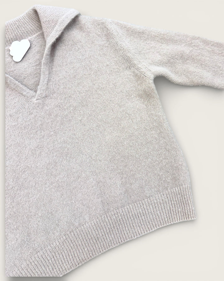 POLO PULLOVER BEIGE