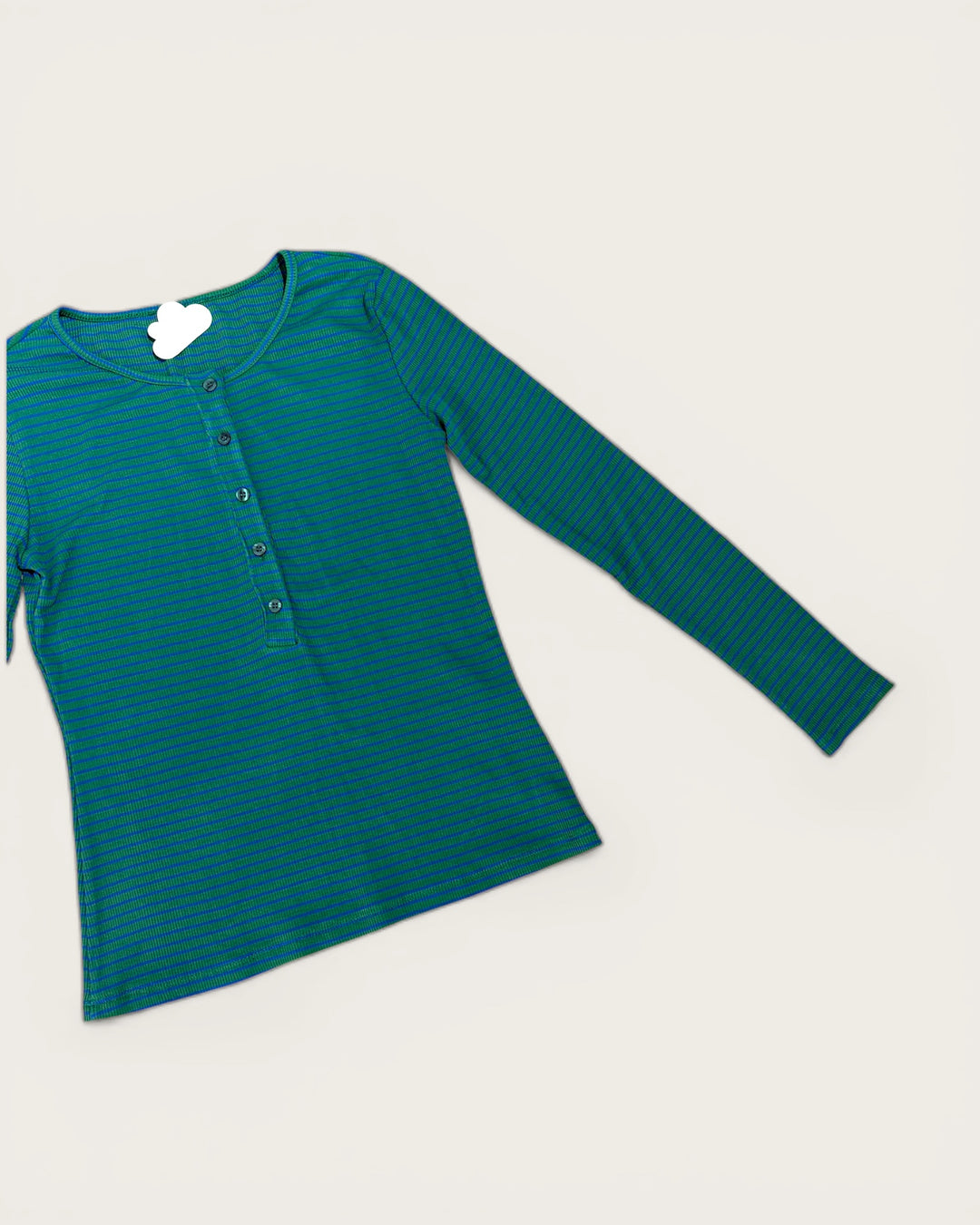 BUTTON LONGSHIRT GREEN
