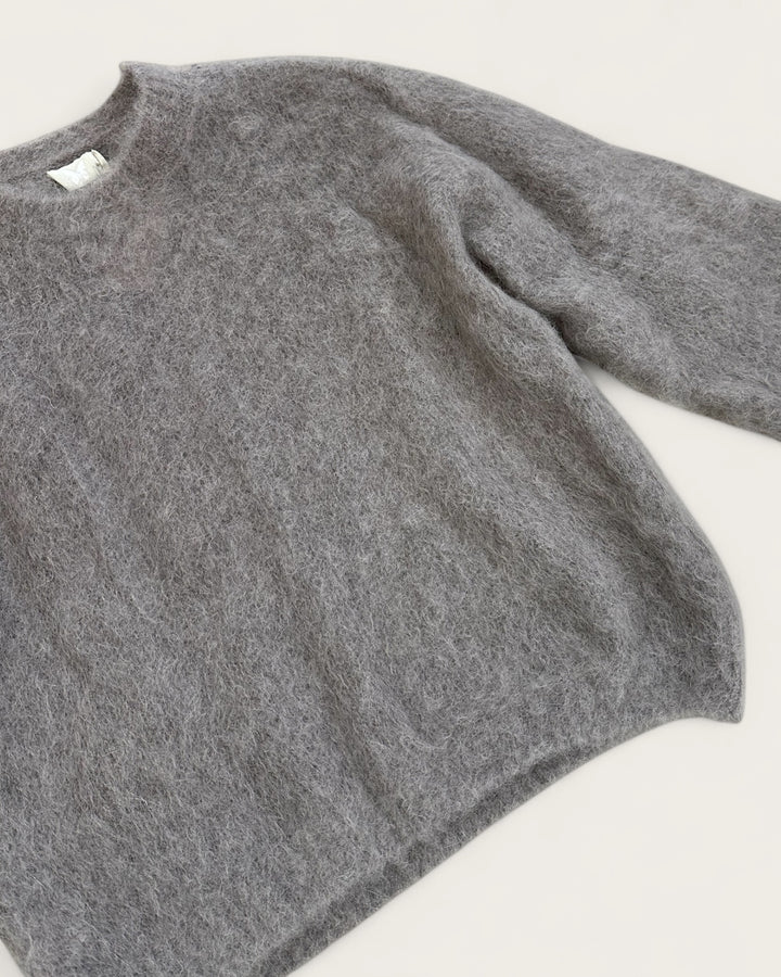 MOHAIR PULLOVER TAUPE