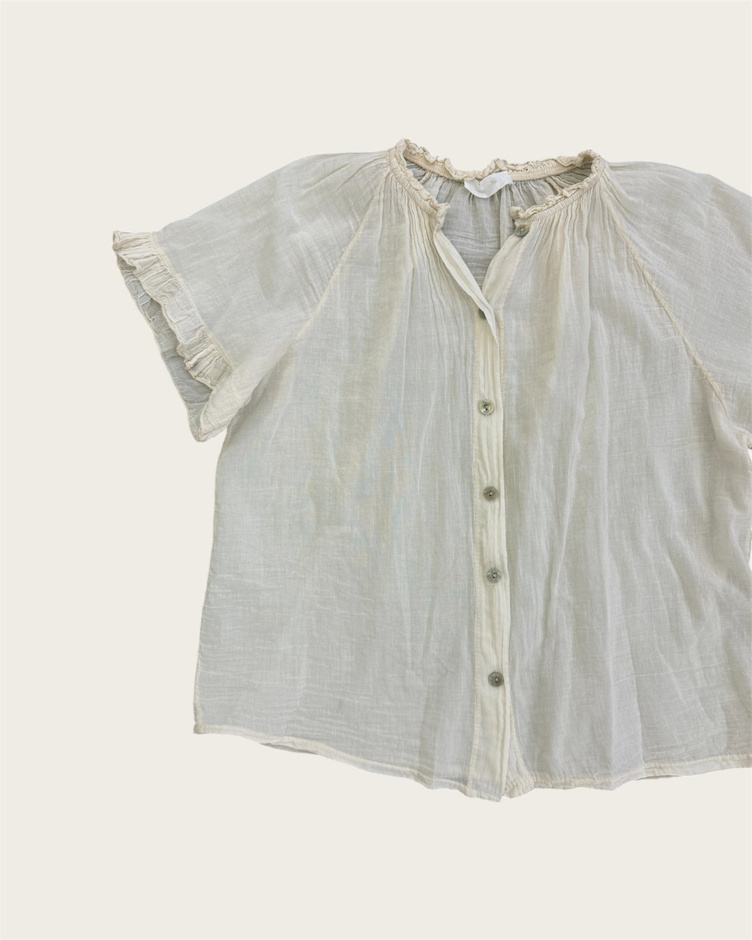 ROMANCE SHIRT BEIGE