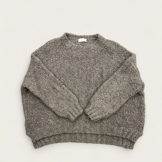 TEXTURE PULLOVER TOFFEE