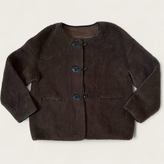 TEDDY JACKET BROWN