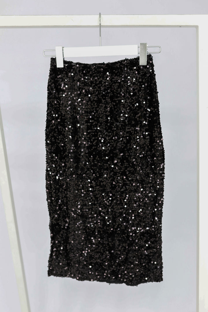 CHERRY SKIRT PAILLETTEN