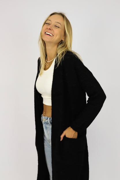 TARINA CARDI BLACK