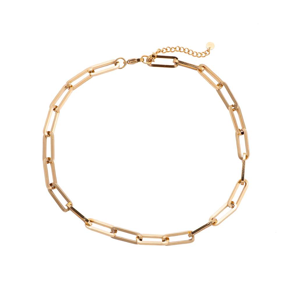 SYLKA EDELSTAHL KETTE GOLD