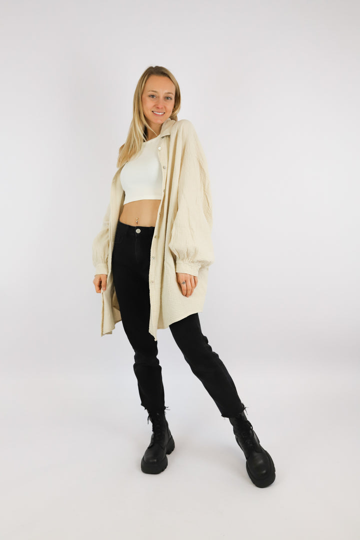 ELINA BLOUSE BEIGE