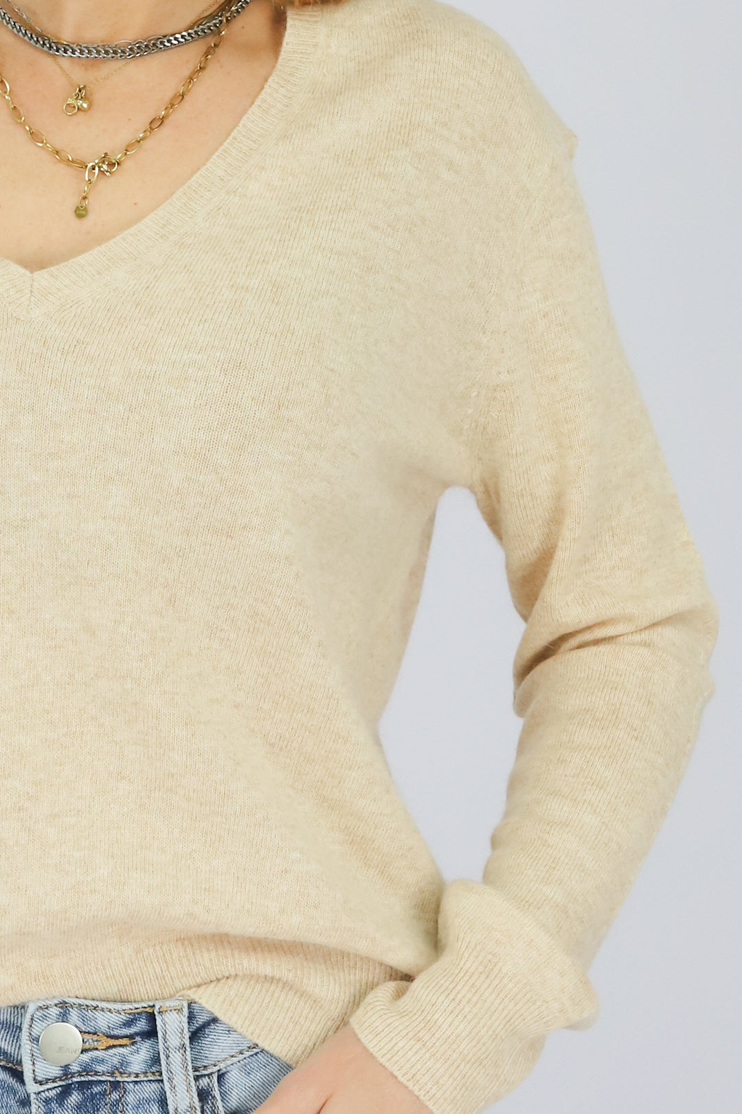 ALICIA PULLOVER BEIGE